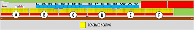 Lakeside Speedway Seating Chart