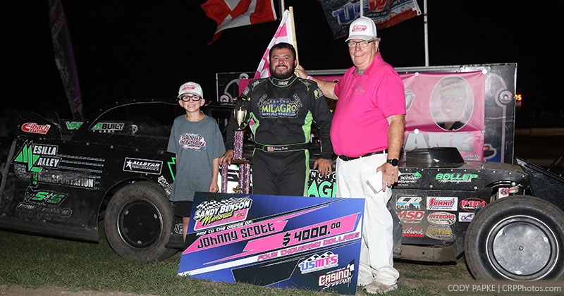 Scott pretty in pink with USMTS Watertown win