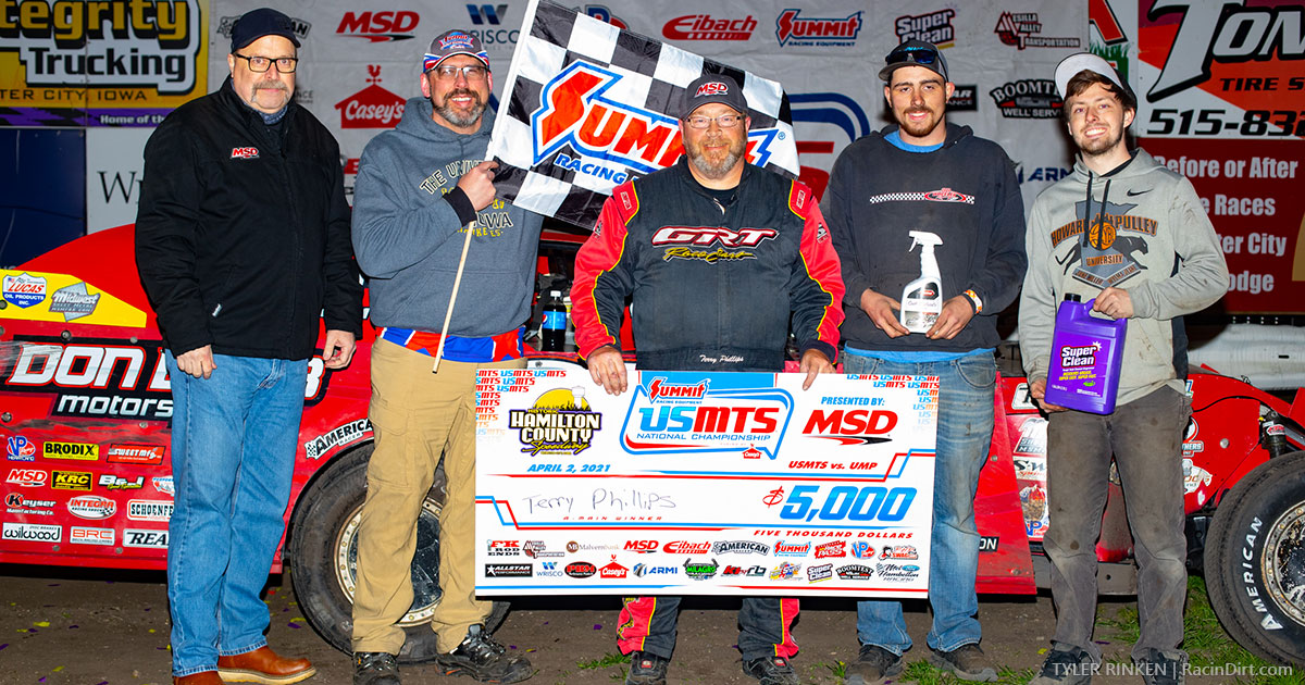 Phillips find USMTS winners circle in Webster City