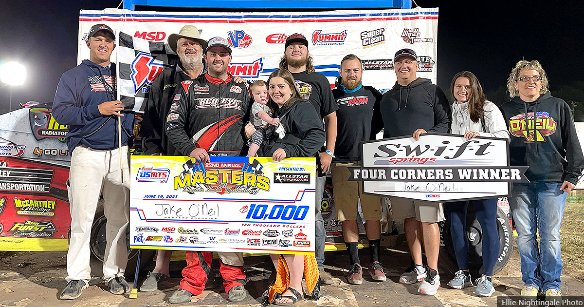 ONeil pads rsum with Masters triumph at Cedar Lake Speedway