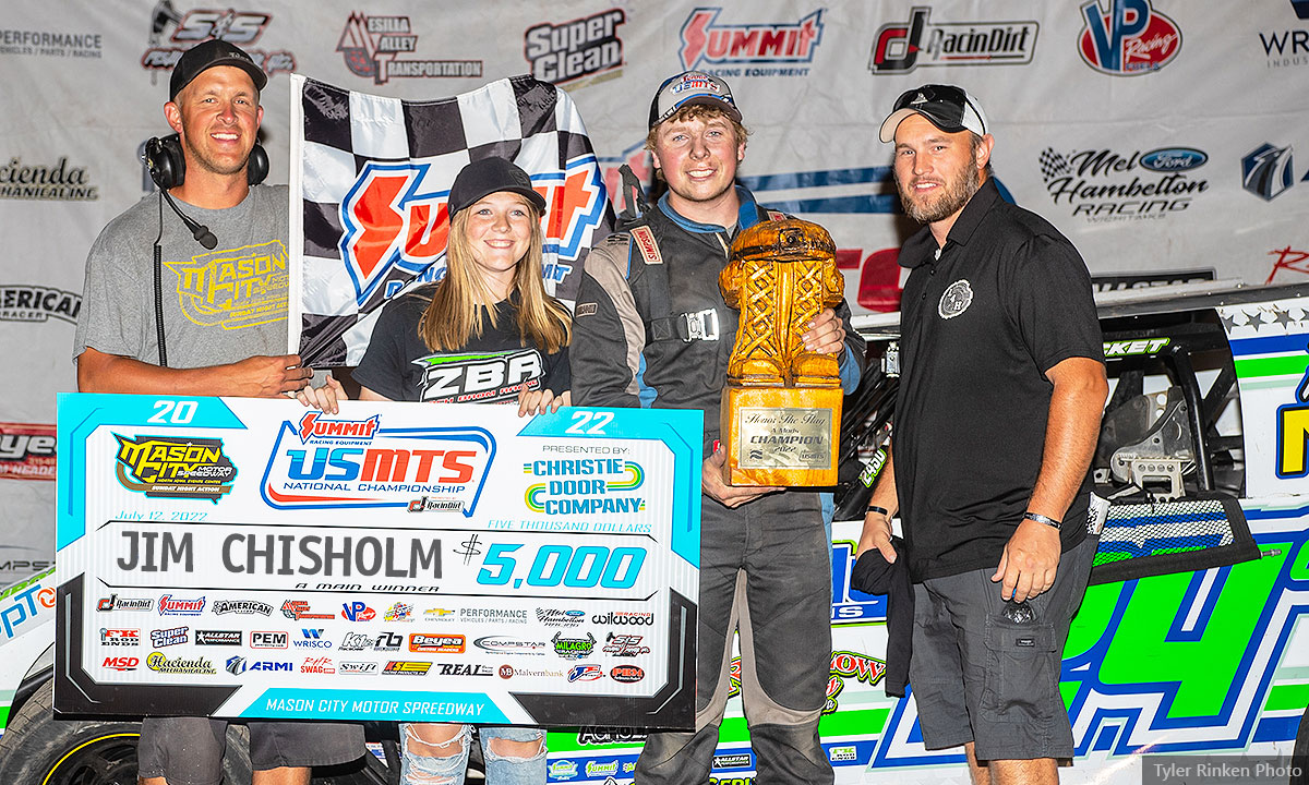 Chisholm savors first USMTS trophy in Mason Citys Mod Mania