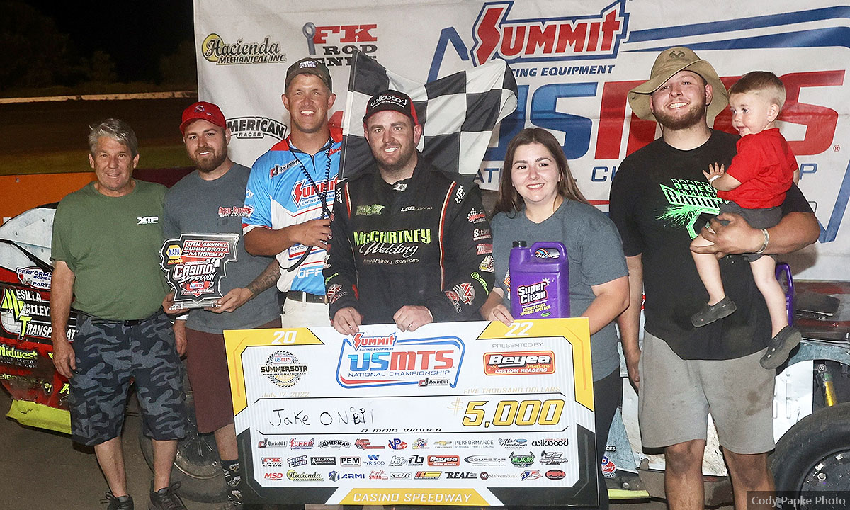 ONeil sails to USMTS Summersota victory at Casino Speedway