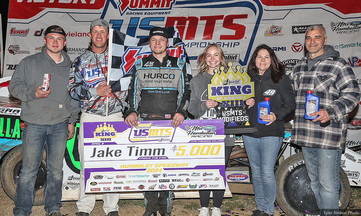 Timm takes knight II at King of America XIII