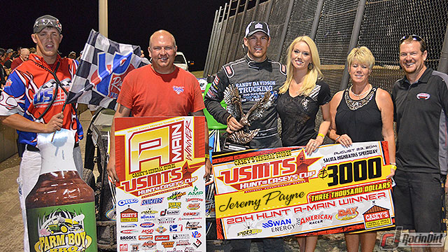 Checkers fly for Payne at Salina Highbanks Speedway
