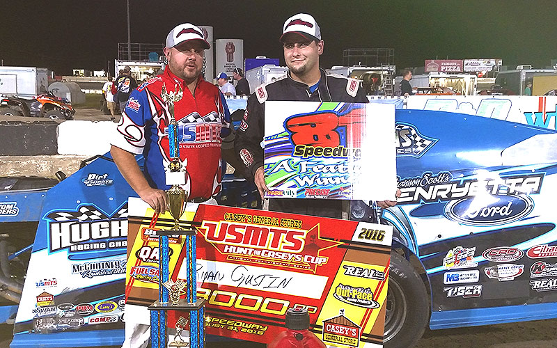 Gustin goes to Widow Wax Victory Lane at 81 Speedway