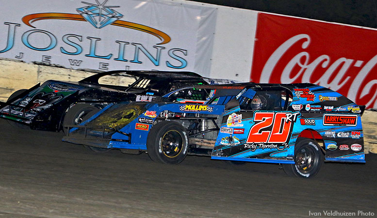 Thornton, Marrant deal Deuces Wild victories at Lakeside Speedway