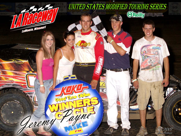Payne hits pay dirt in OReilly USMTS go at La Monte