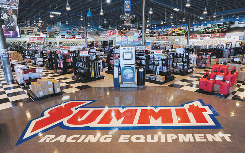 Summit Racing Equipment inks multiyear deal, steps up big