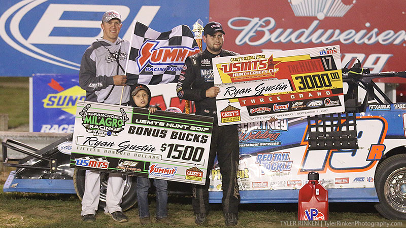 Gustin goes to West Union winners circle