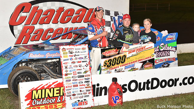 Hughes notches third Hunt victory in wild USMTS show at Chateau Raceway