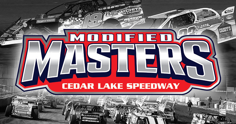 Its Modified Masters week at Cedar Lake Speedway!