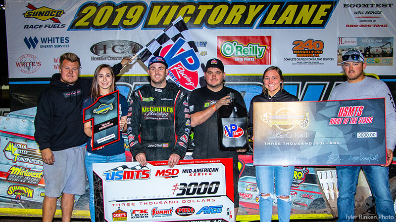 ONeil sets sail at Longdale for first USMTS win of 2019