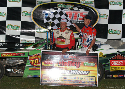 Shryock back on top with victory at Dodge County Speedway 