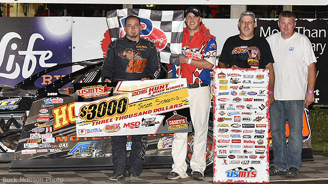 Sobbing secures second USMTS victory at Hamilton County Speedway