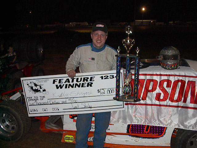 Shryock ends USMTS drought with win at North Fork Speedway