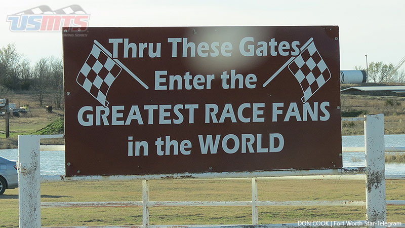 The front entrance to the Southern Oklahoma Speedway in Ardmore, Okla.