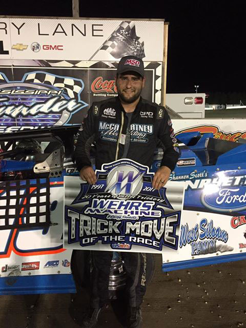 Ryan Gustin won the Wehrs Machine