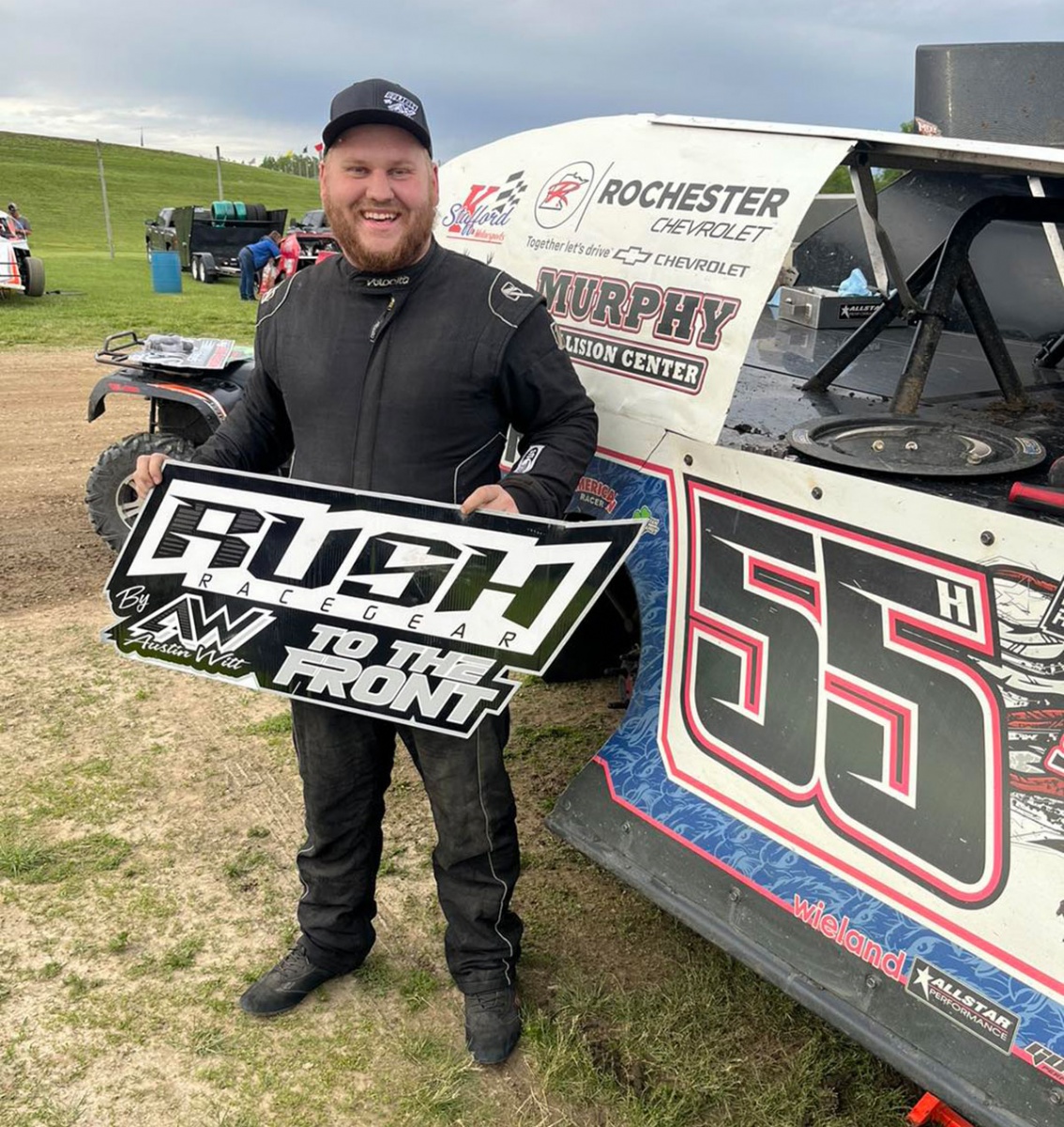 A.J. Hoff was the Rush Race Gear by Austin Witt