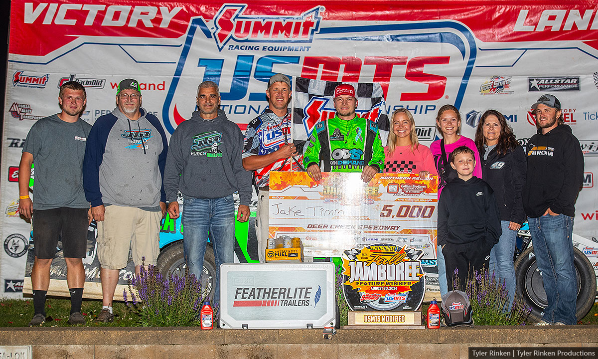 Jake Timm won the main event on Friday.