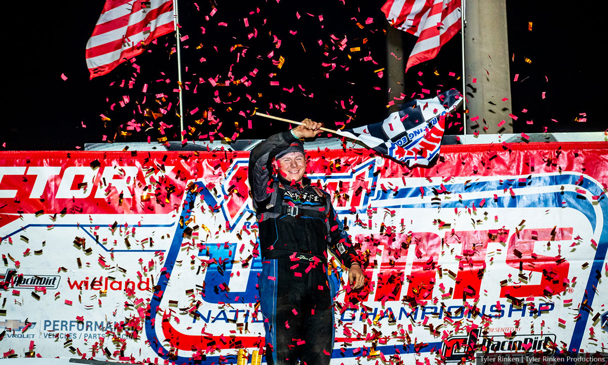 Jim Chisholm won the main event on Saturday.