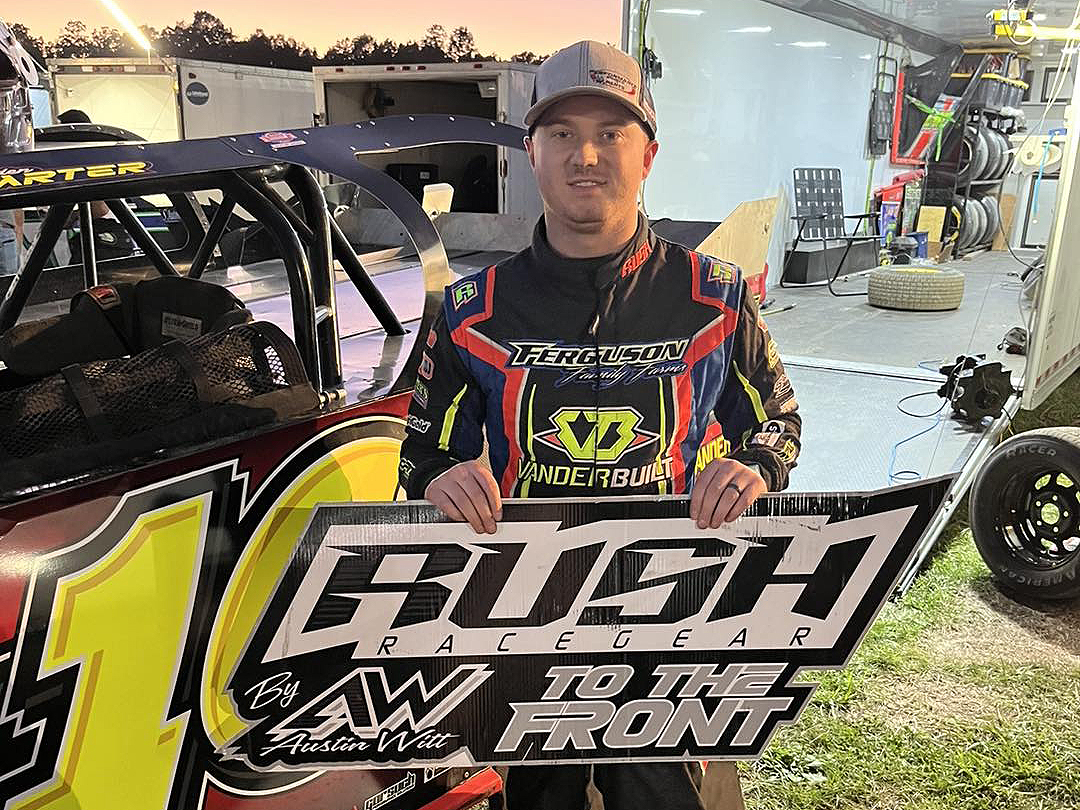 Rush Race Gear by Austin Witt Rush to the Front Winner (10th to 3rd) - Cayden Carter.