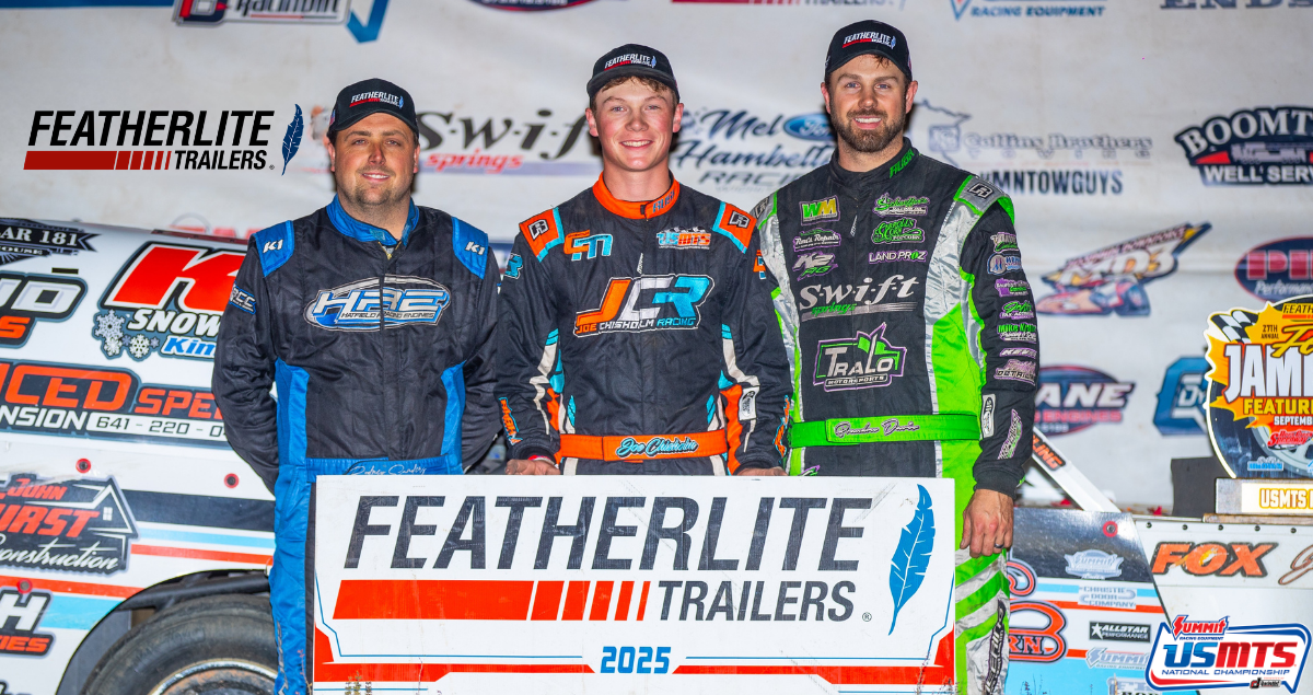 Featherlite Trailers Returns as the Official Trailer & Top-3 Sponsor of the USMTS